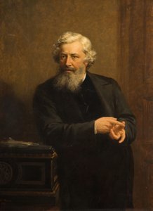 Porträtt av George Dawson, 1877.