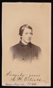 Porträtt av Henry Wood Elliott 1846-1930, 1865.