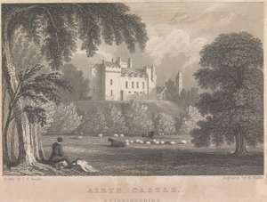Airth Castle, Stirlingshire; sida 4 (volym ett) av Henry Wallis