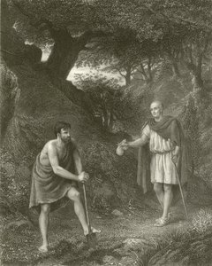 Timon och Flavius av Henry Wallis