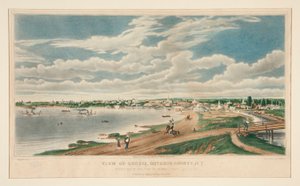 Utsikt över Genève, Ontario County, N.Y.