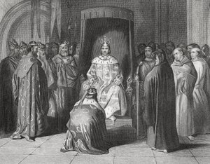 Kung Richard II till riddare av kungarna av Connaught, Ulster, Thomond och Leinster 1394, 