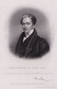 John Poole, engelsk dramatiker, författare till Paul Pry (gravyr) av Henry William (after) Pickersgill