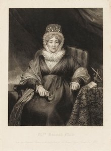 "Mrs Hannah More av Henry William (after) Pickersgill