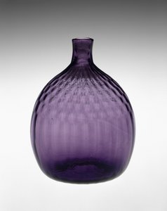 Fickflaska av Henry William (attr.to) Stiegel