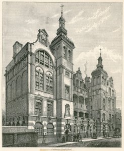 Caledonian Road School, London av Henry William Brewer