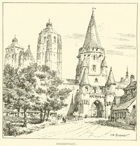 Ingolstadt (gravyr) av Henry William Brewer