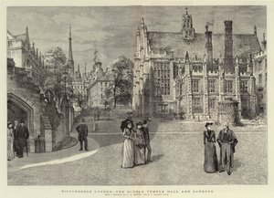 Pittoreska London, Middle Temple Hall och trädgårdar