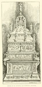 Sankt Dominicus helgedom, San Domenico, Bologna (gravyr) av Henry William Brewer