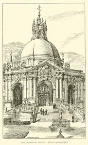 Kyrkan i Loyola (gravyr) av Henry William Brewer