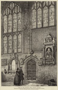 Utsikt i koret, Holy Trinity Church av Henry William Brewer