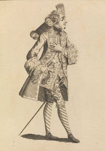 Monsieur Le Frizeur, 21 maj 1771. av Henry William Bunbury.