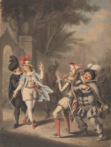 Duellen: "Twelfth Night", akt III, scen IV