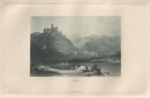 Det pittoreska och romantiska Rheinland: Cochem, 1928.