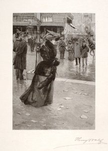 Boulevard des Italiens, en grundlig parisienne av Henry Wolf