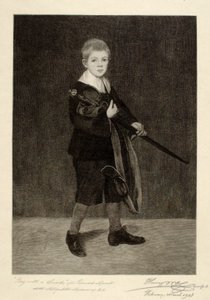 Pojke med svärd av Henry Wolf