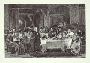 Columbus vid Isabellas hov av Henry Wolf
