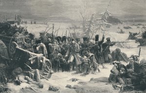 Marskalk Ney upprätthåller den stora arméns bakvakt, 1812, 1896.