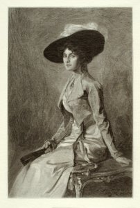 Miss Alice Chase av Henry Wolf