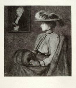 Fru Marie Sterner av Henry Wolf