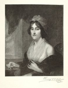 Mrs William Rawle (Sarah Coates Burge) av Henry Wolf