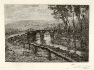Gamla Normandie-bron av Henry Wolf