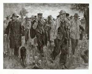 På väg till jobbet av Henry Wolf