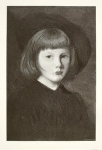 Porträtt av konstnärens son Jerome av Henry Wolf