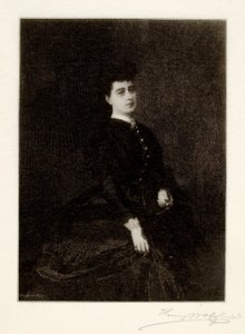 Porträtt av en spansk dam av Henry Wolf