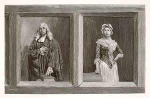Pastor William Shurtleff och hustru av Henry Wolf