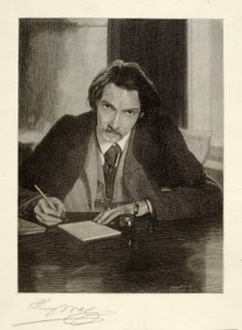 Robert Louis Stevenson av Henry Wolf