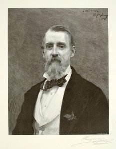 Samuel Putnam Avery av Henry Wolf