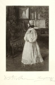 Konstnärens dotter Alice av Henry Wolf