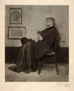 Thomas Carlyle av Henry Wolf