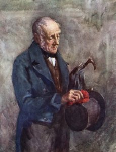 Annals of the Parish: Förberedelser för Kirken (färg litho)