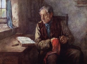 Annals of the Parish: Sabbatsmorgon (färg litho)