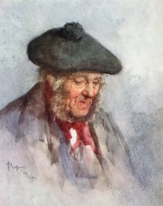 Annals of the Parish: The Old Herd (färg litho)