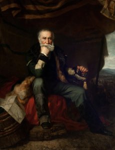 Porträtt av general Henryk Dembiński. av Henryk Rodakowski