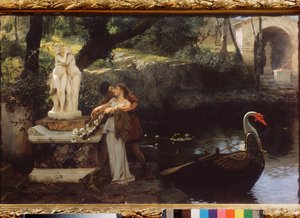 Följ gudarnas exempel. Målning av Henryk Siemiradzki (1843-1902), olja på duk