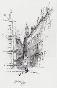 New Inn (gravyr) av Herbert (after) Railton