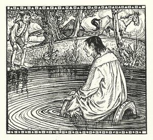 Robin Goodfellow (gravyr) av Herbert Cole