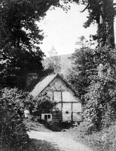 En stuga i Radnorshire, Wales, 1924-1926.