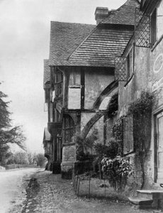 Gammalt hus i Chiddingstone, Kent, 1924-1926.