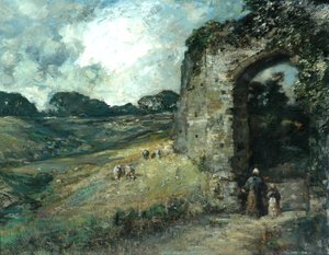 New Gate, Winchelsea, 1904 av Herbert Goodall