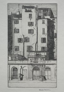 Höga hus, Menton
