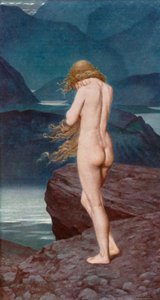 Eva i exil av Herbert Gustave after Schmalz