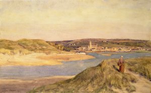 Hayle från Lelant, Cornwall