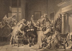 Karl I. i vaktrummet, 1886