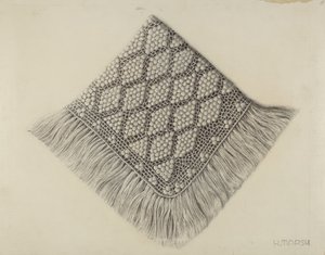 Virkad doily av Herbert Marsh