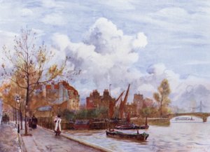 Chelsea (färg litho) av Herbert Menzies (after) Marshall